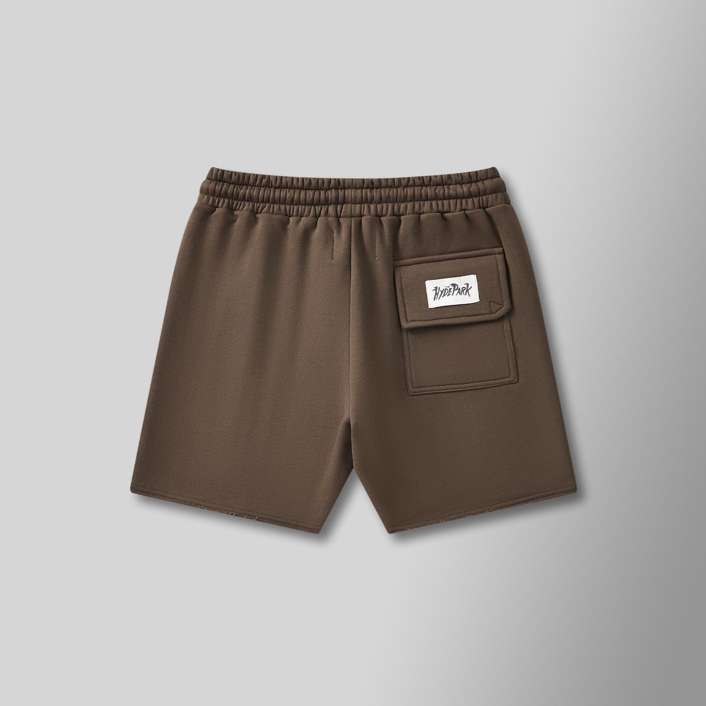 Posted Up Cut Off Shorts - Brown