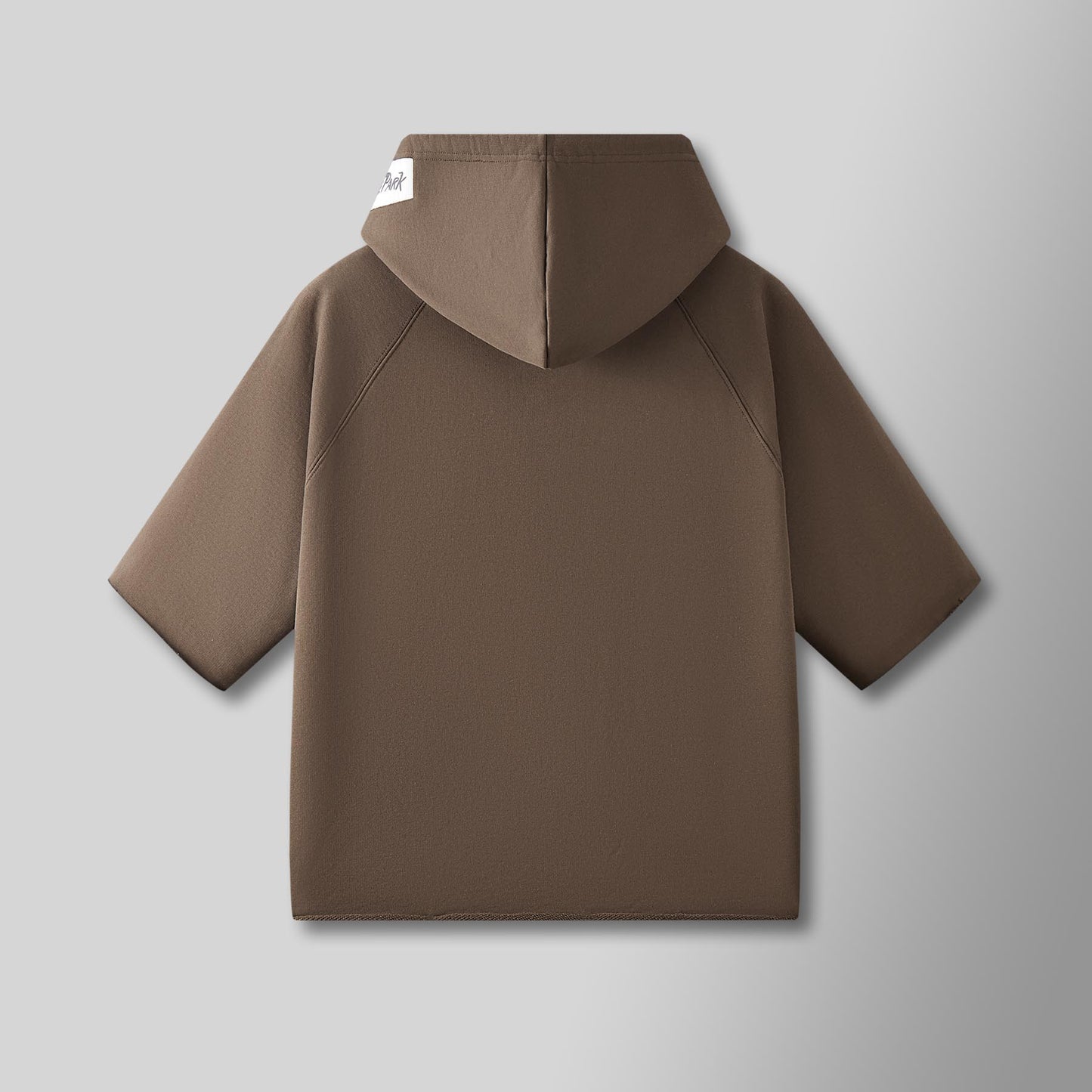 Posted Up T-Shirt Hoodie - Brown