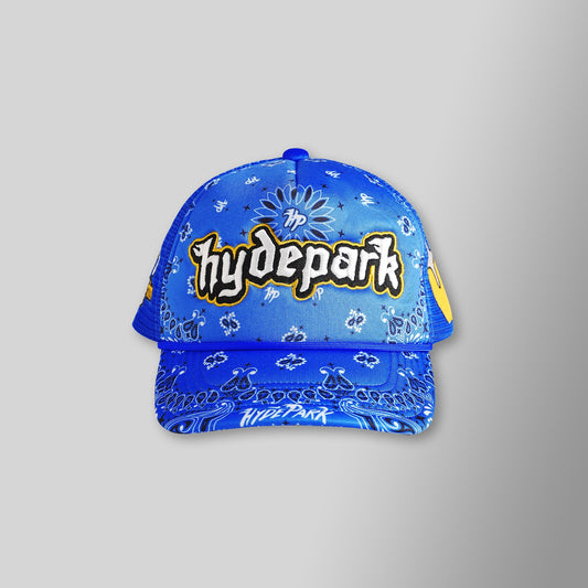 HP Bandana Trucker Hat - Blue