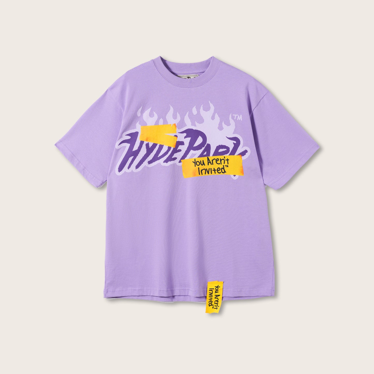Slap Tape Tee 2.0 - Purple & Yellow
