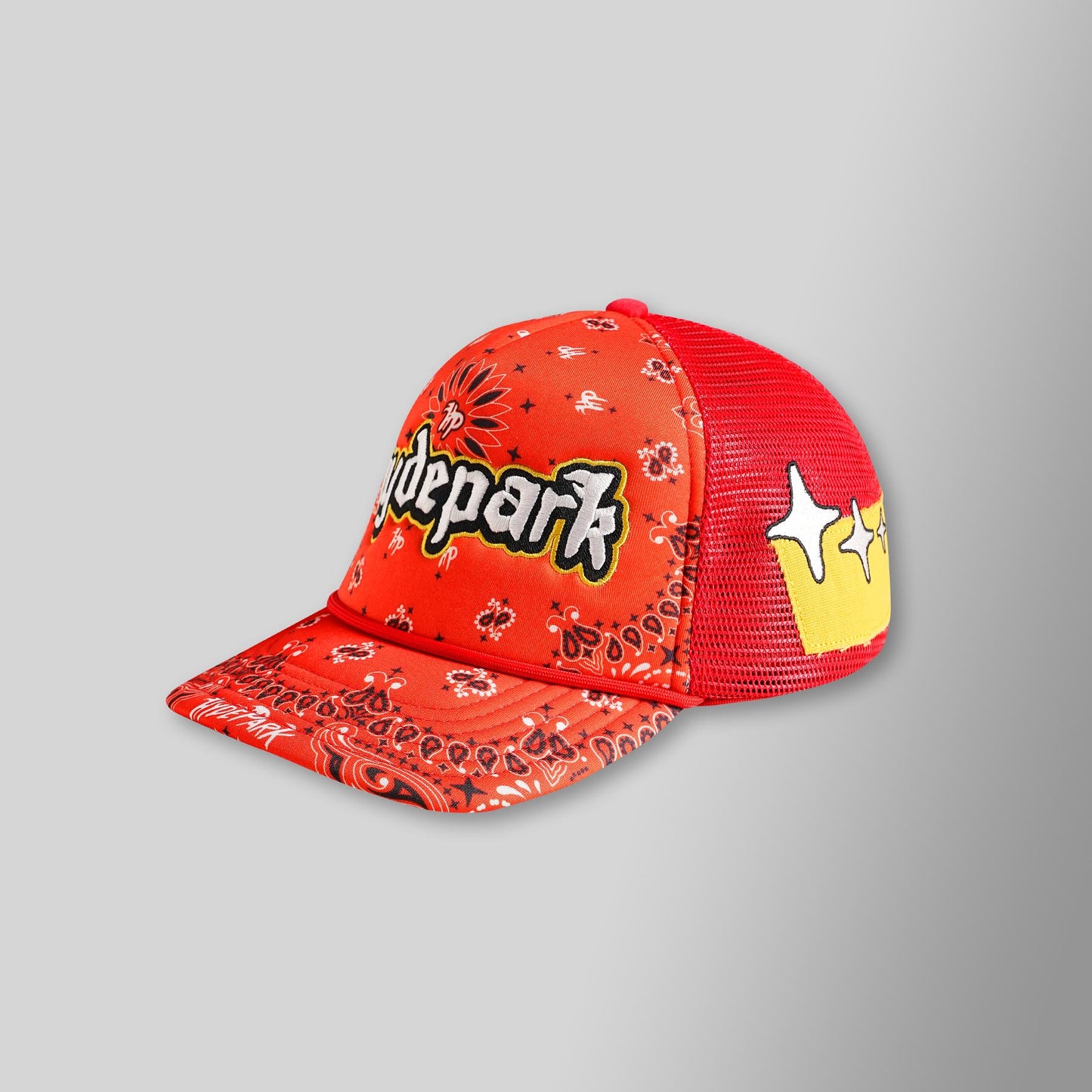 HP Bandana Trucker Hat - Red