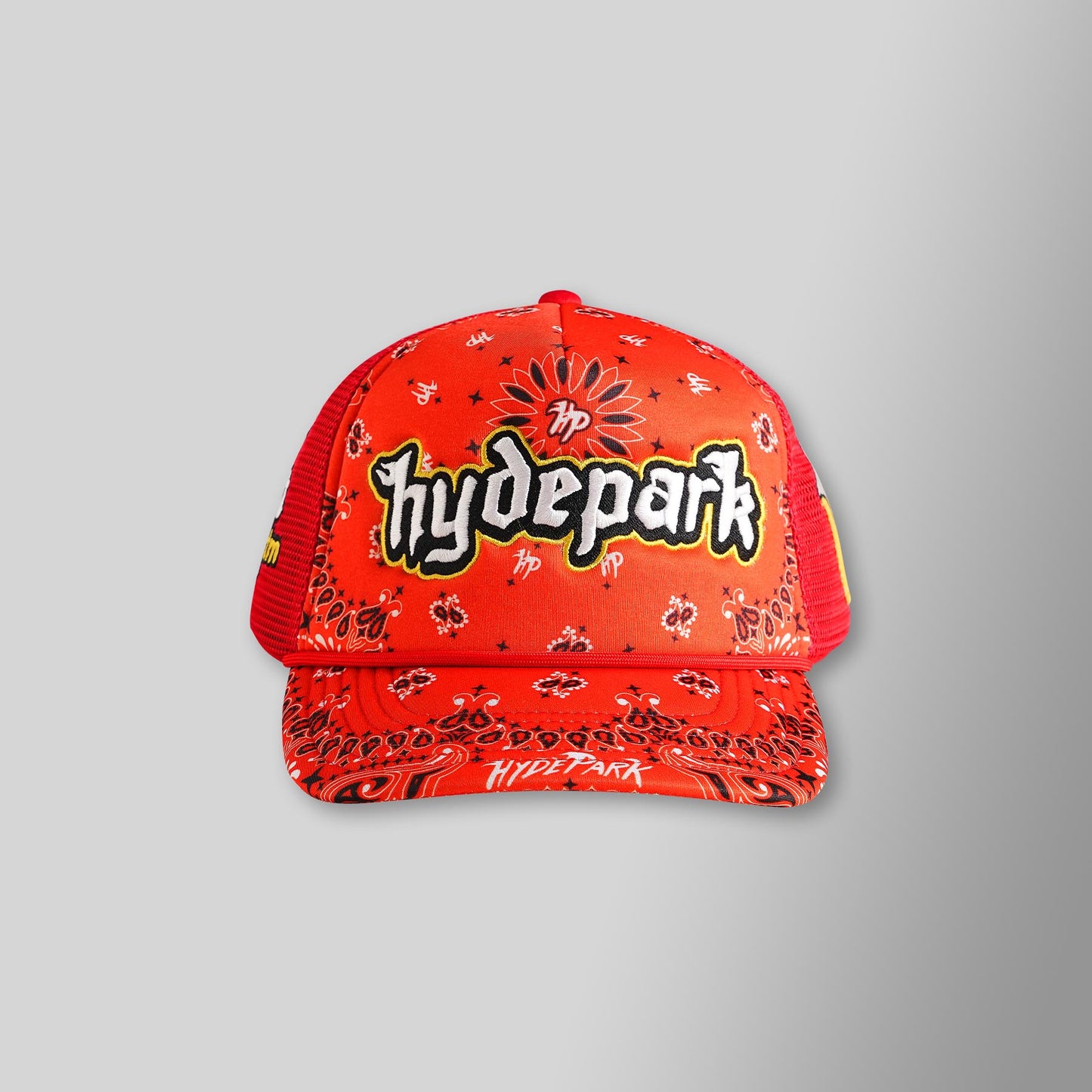 HP Bandana Trucker Hat - Red