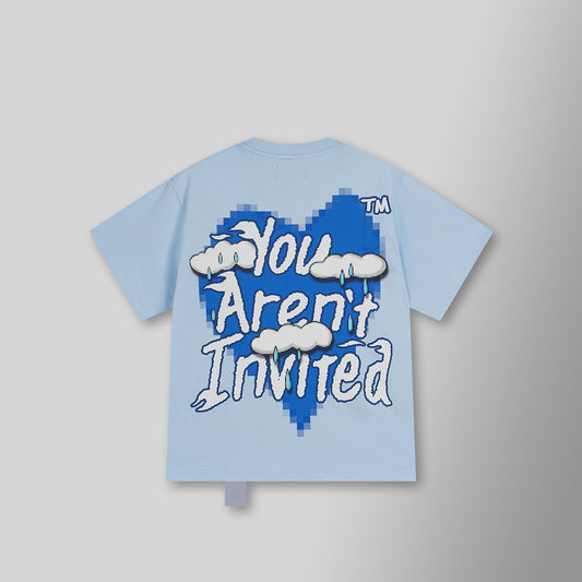 DigiHeart Tee - Light Blue