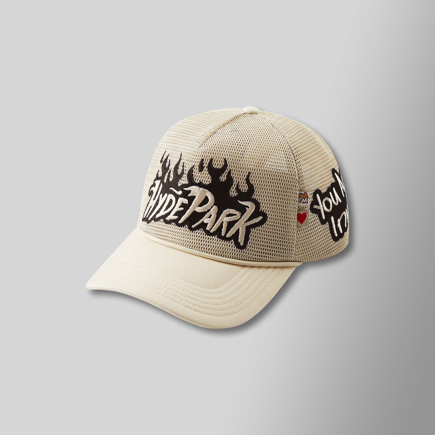 Nothing But Net Trucker - Cream/Black