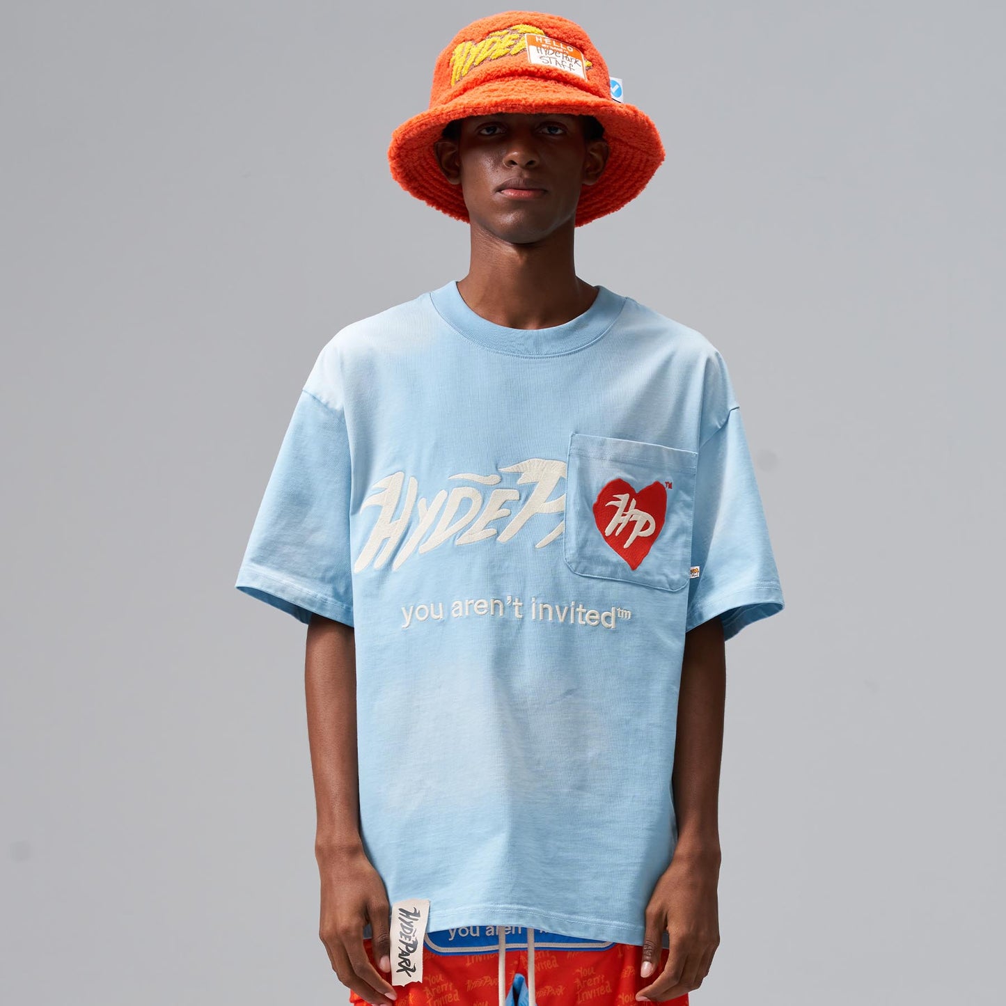 Pockets Full Tee - Blue