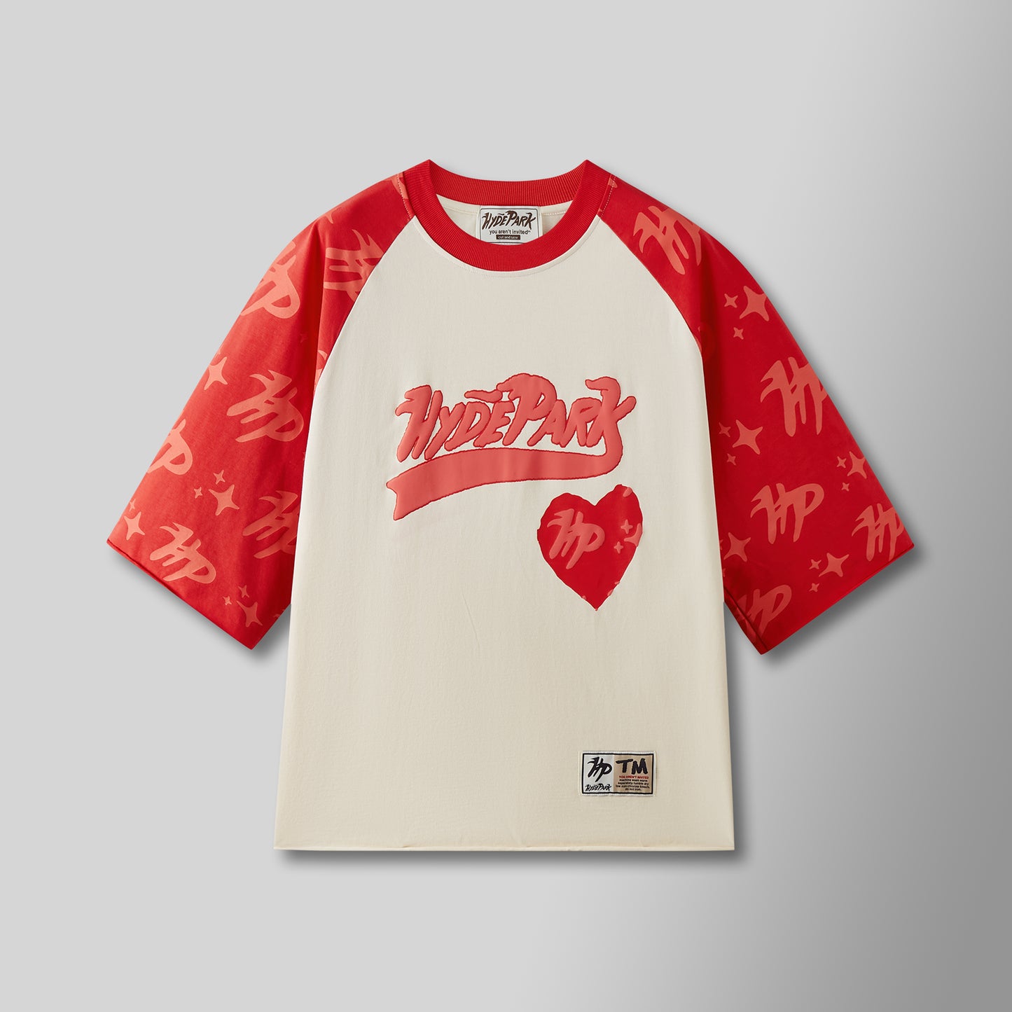 Vintage Raglan - Scrimmage Red