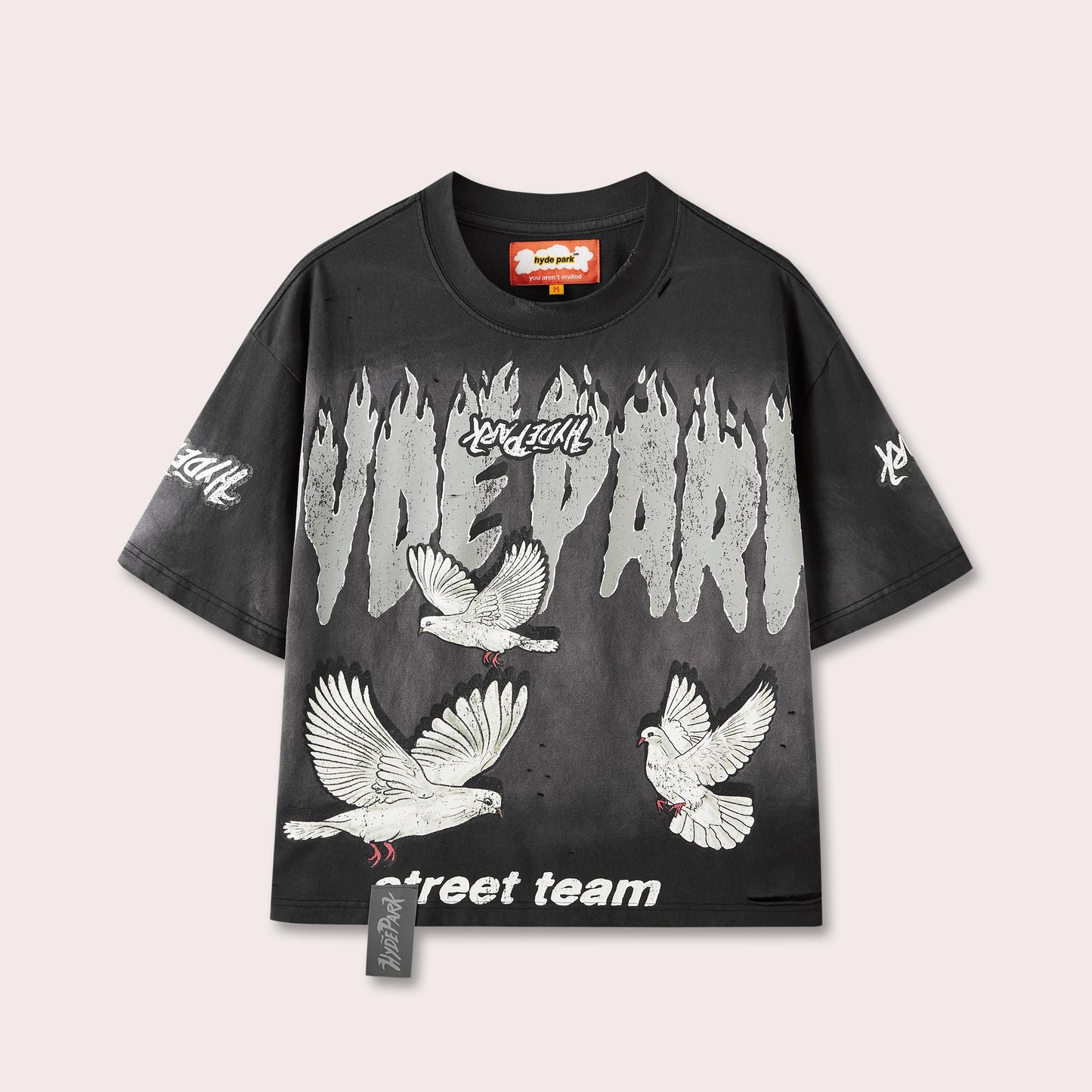 Dover Street Team Tee - Black Gray