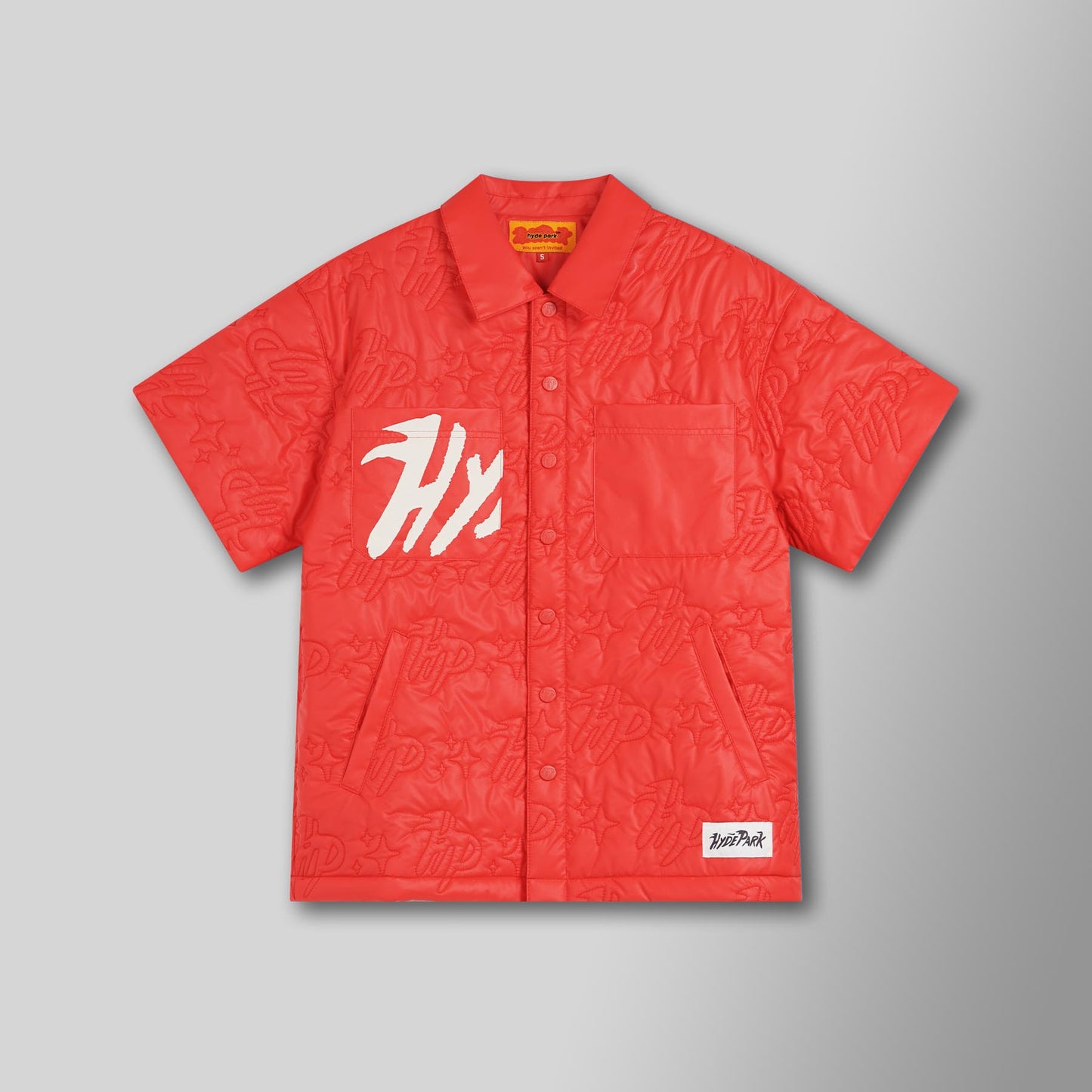 Hyde Puffy Park Work Shirt - Red