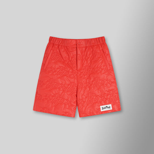 Hyde Puffy Park Shorts - Red