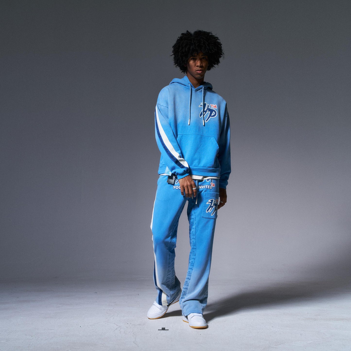 Race To The Top Hoodie - Blue