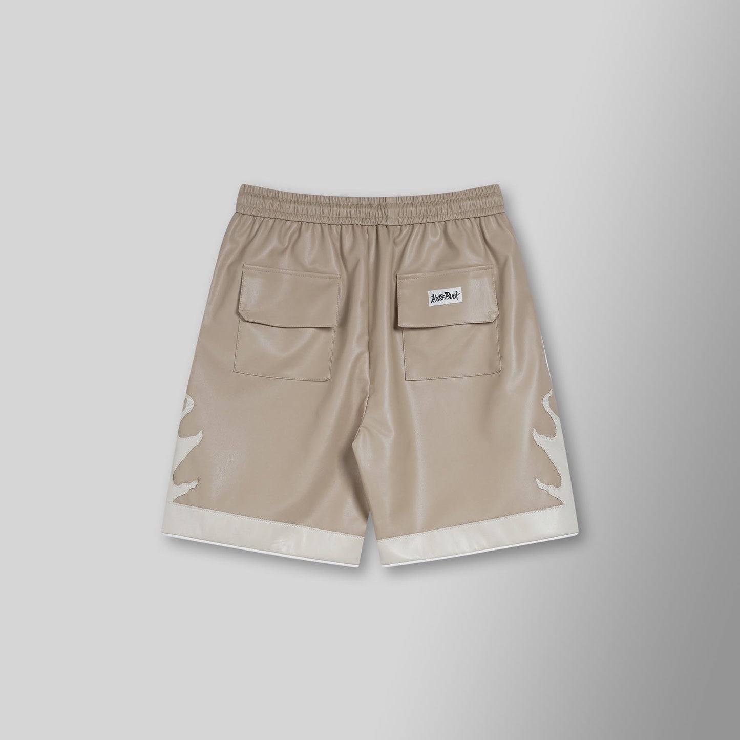 Stanford Shorts - Tan & Cream