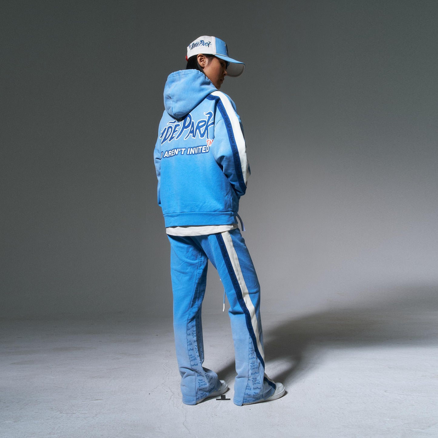 Race To The Top Hoodie - Blue