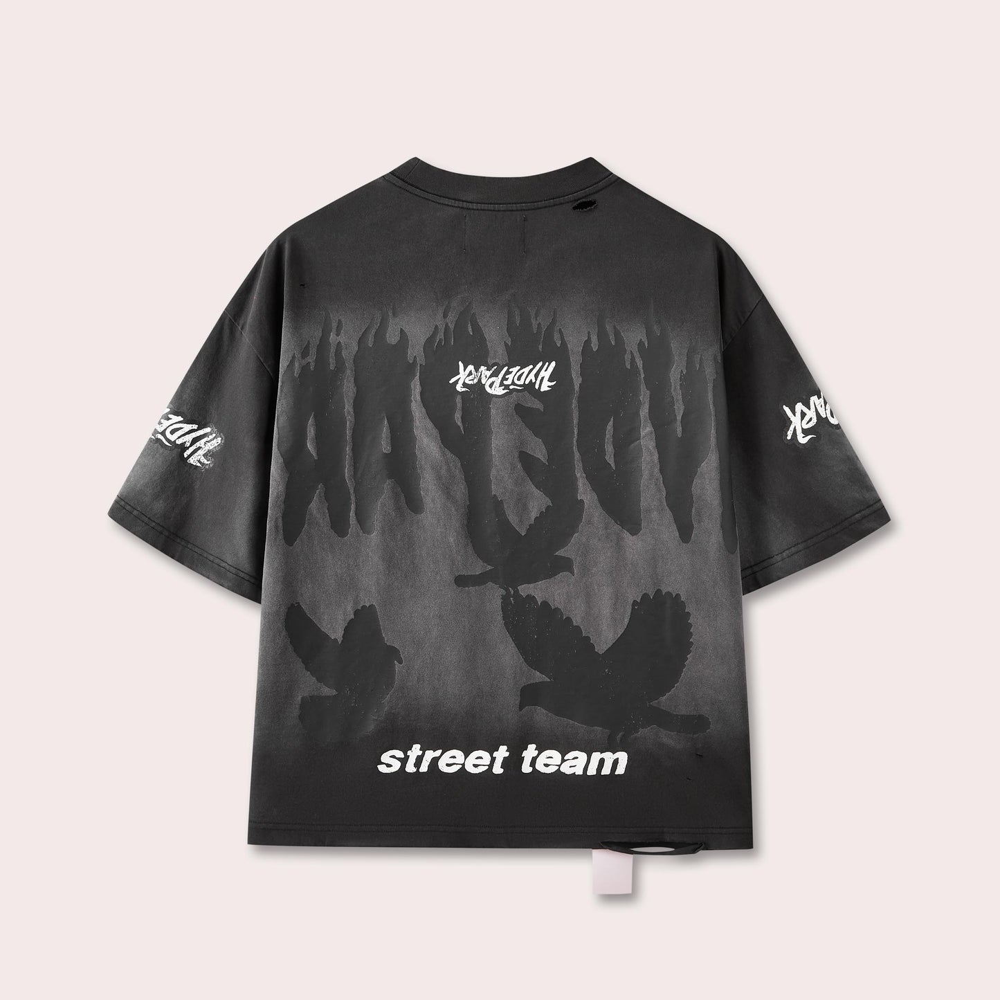 Dover Street Team Tee - Red Black