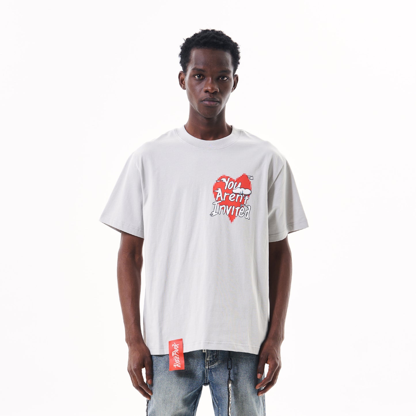 Digiheart Tee - Light Gray