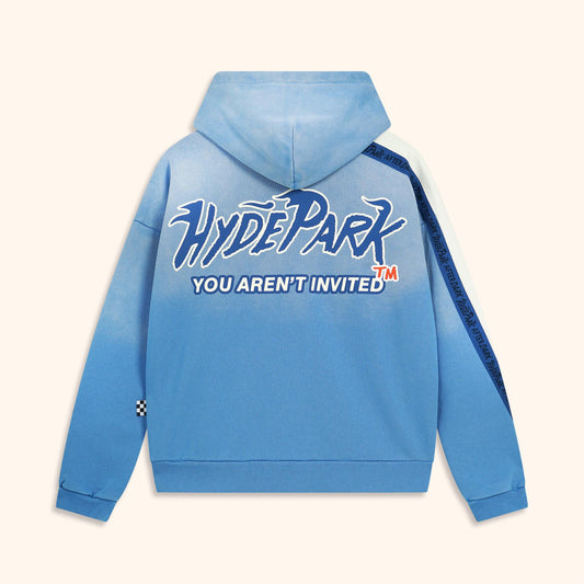 Race To The Top Hoodie - Blue