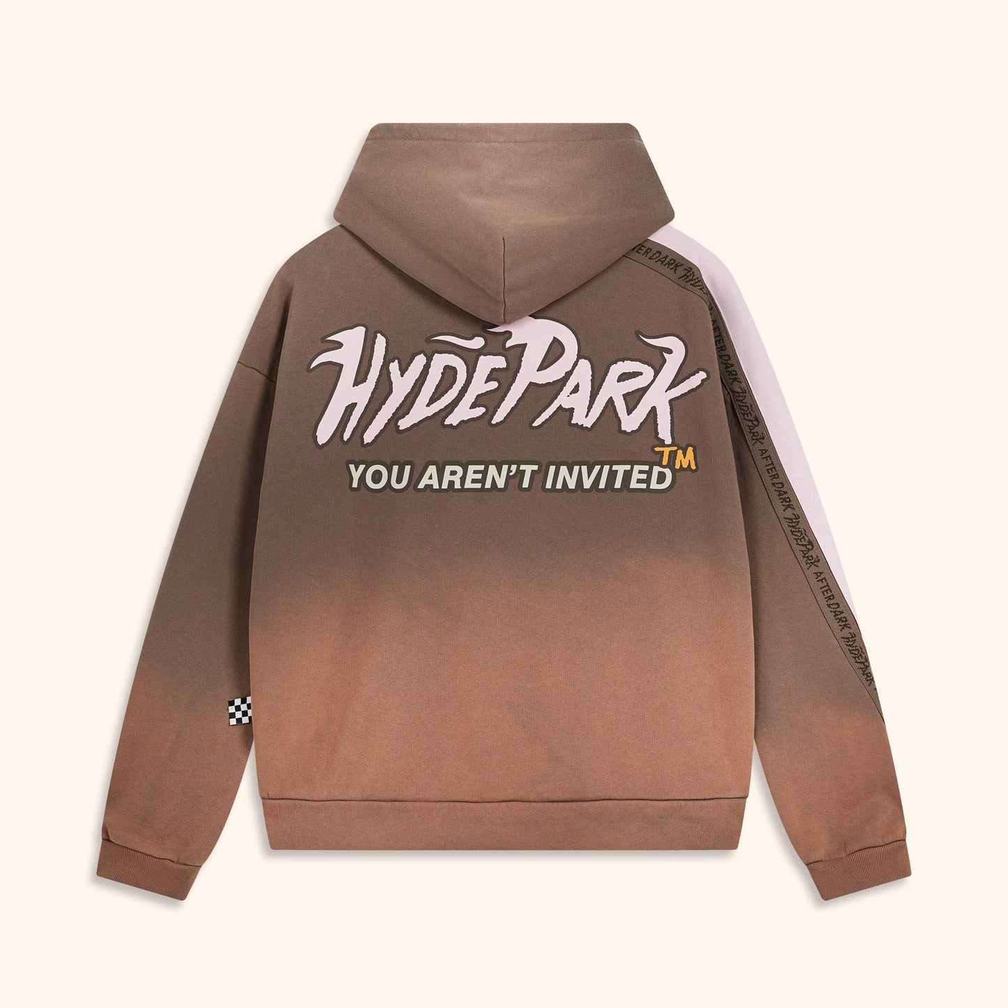 Race To The Top Hoodie - Brown