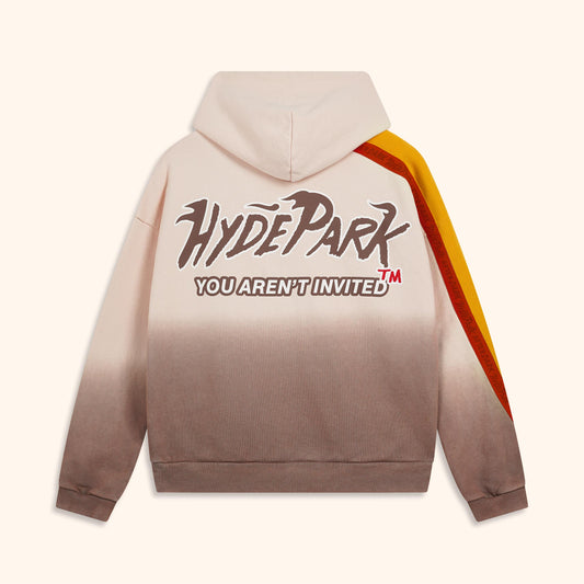 Race To The Top Hoodie - Cream