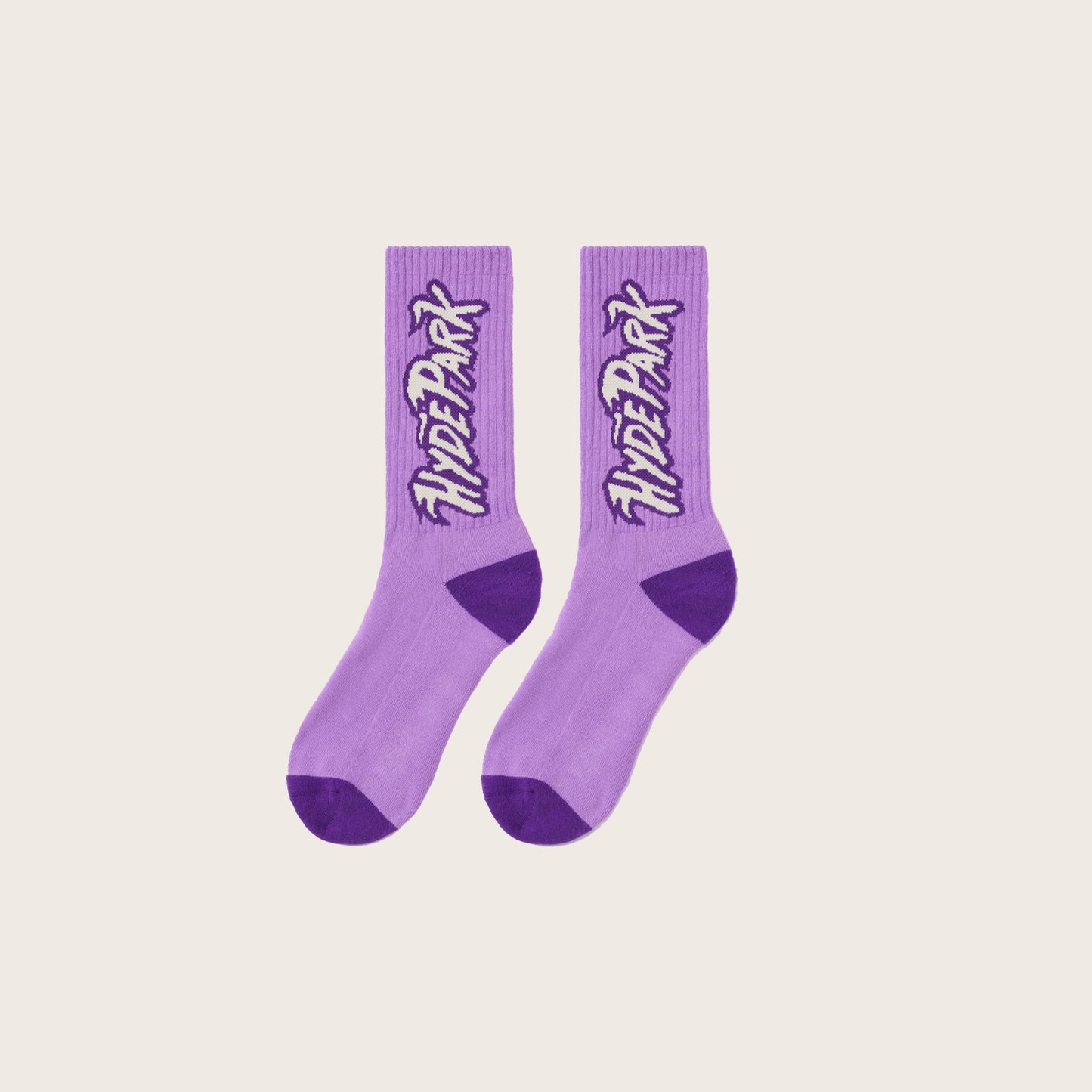 Logo Intarsia Sock - Have a Grape Day