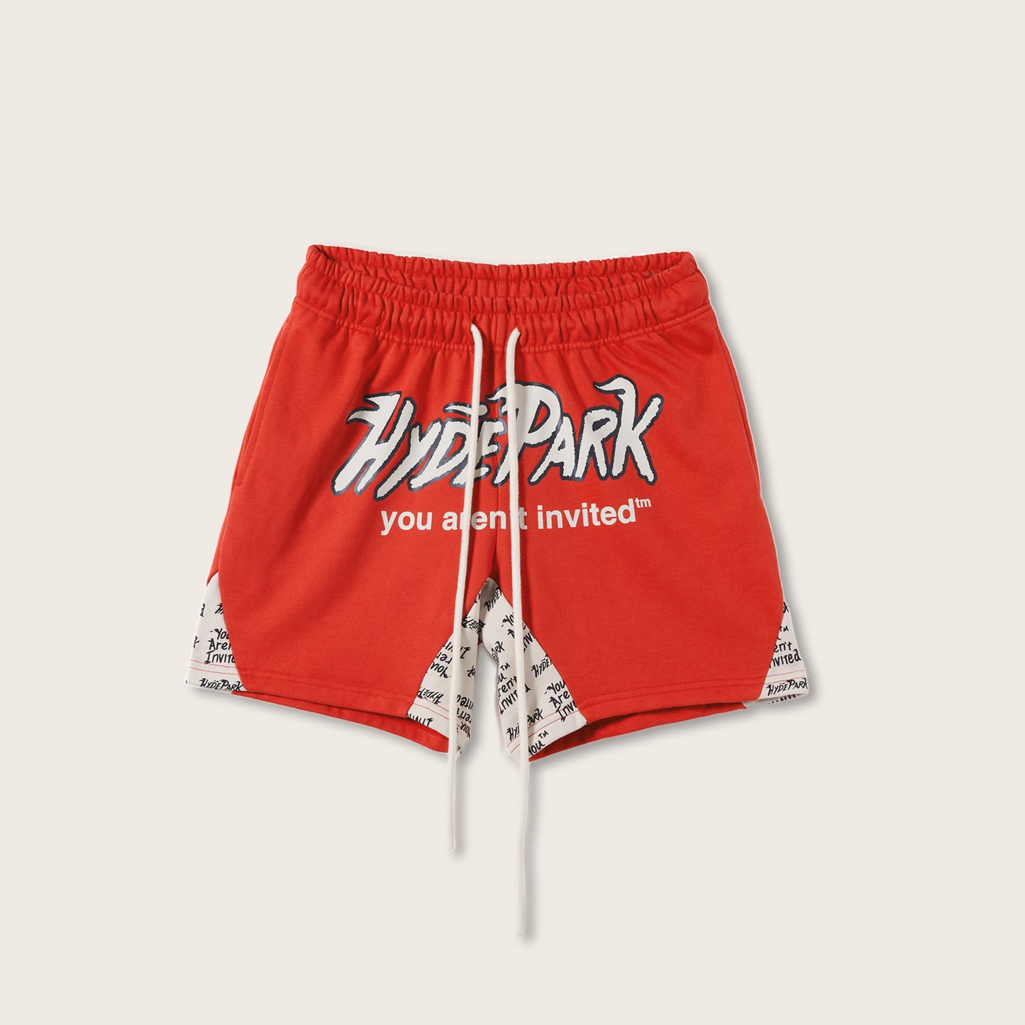 Heritage Panel Shorts - Red