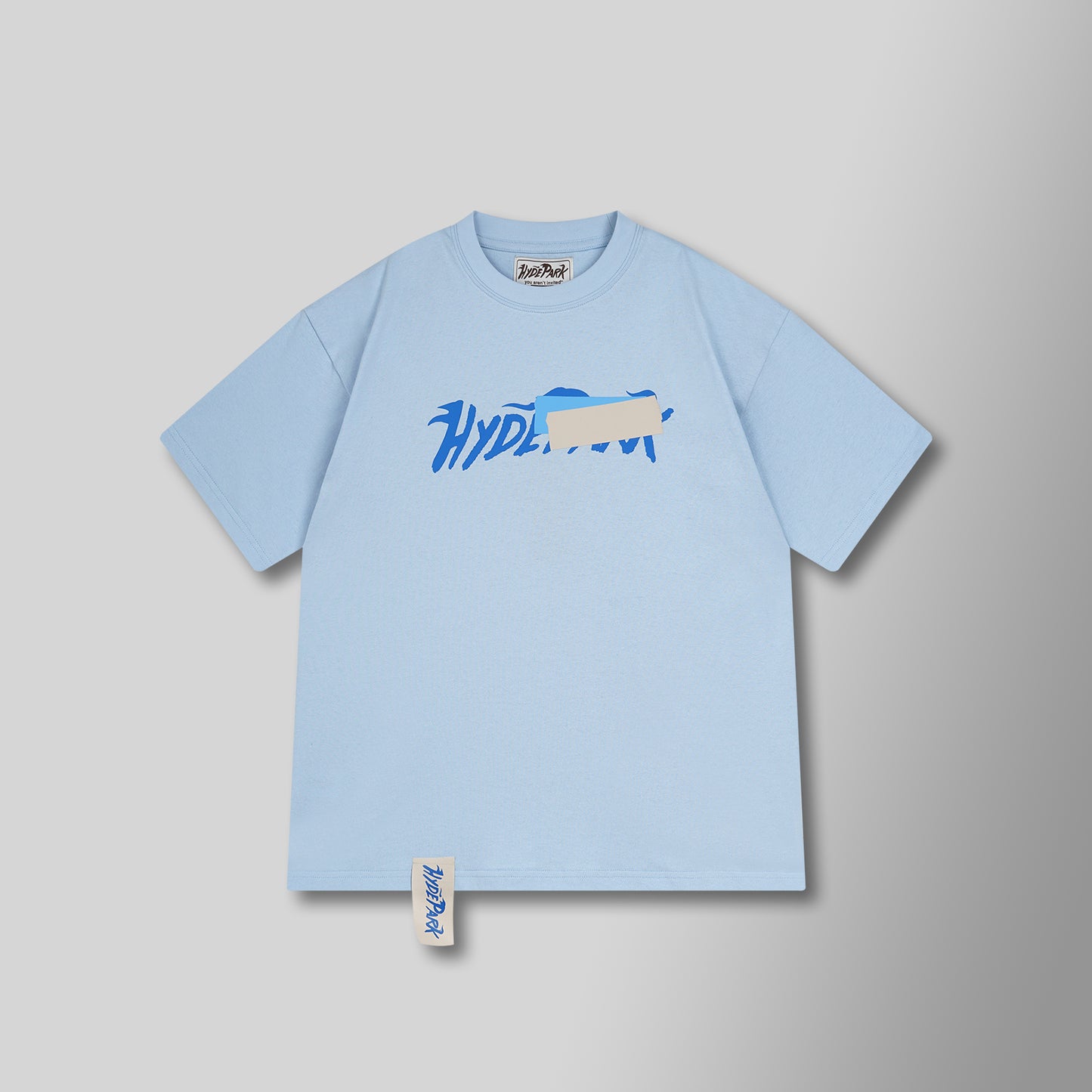 Slap Tape Tee - Ice Blue