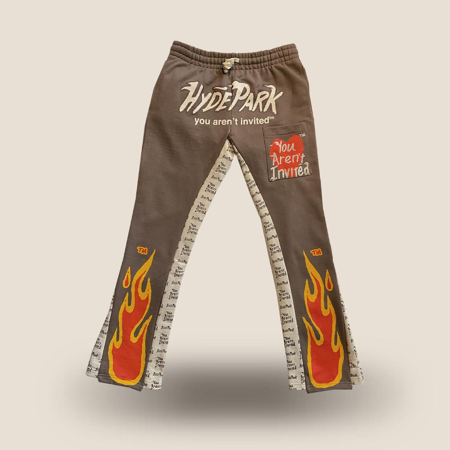 Bring the Heat Panel Flare Pant