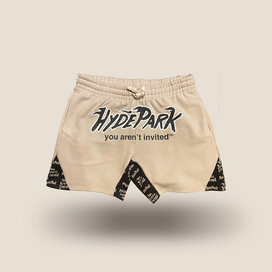 Heritage Panel Shorts - Cream